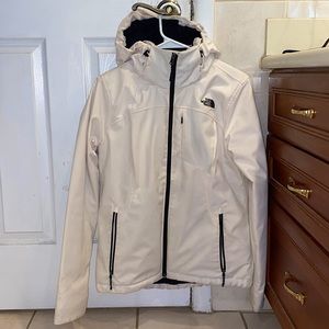 North Face Apex Elevation Primaloft Insulated Hooded Jacket White Size Medium
